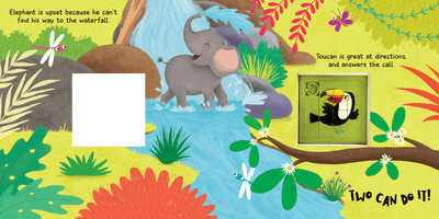 little hippo books fidget fun puzzle slider two can do it