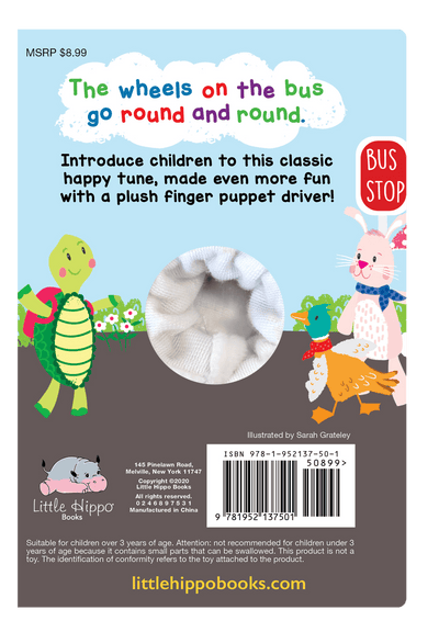 Little Hippo: Finger Puppet Wheels on the Bus School Classic Singalong